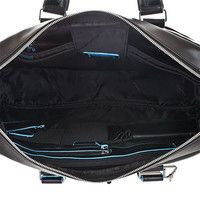 Портфель дворучний з відділенням для ноутбука Piquadro BL SQUARE/Black CA3335B2_N